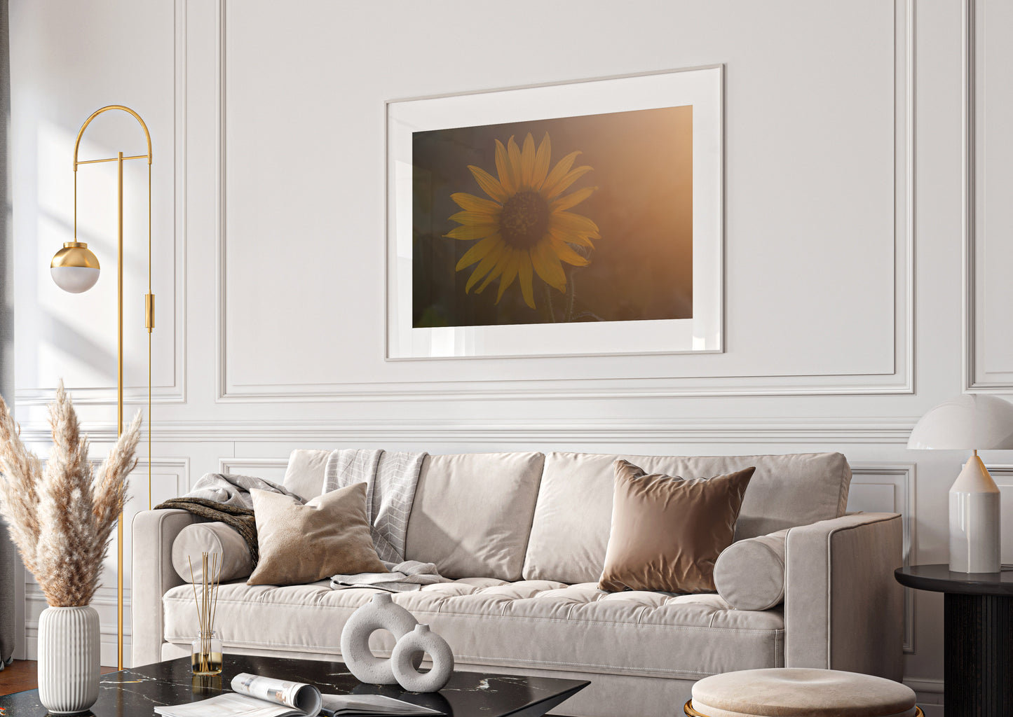 Sunflower Glow Fine Art Print